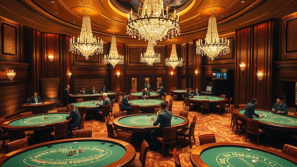 เปรียบเทียบหน้าจอเลือกห้องบาคาร่าจากค่ายต่างๆ