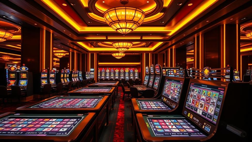 หน้าจอเกมสล็อต Megaways แสดงตัวเลือกการปรับเบท