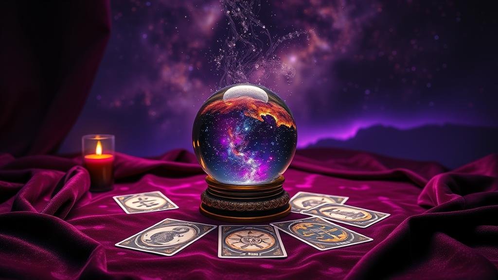 นักพยากรณ์ผู้ทรงภูมิใช้ลูกแก้วทำนายแนวโน้มหวยหุ้น