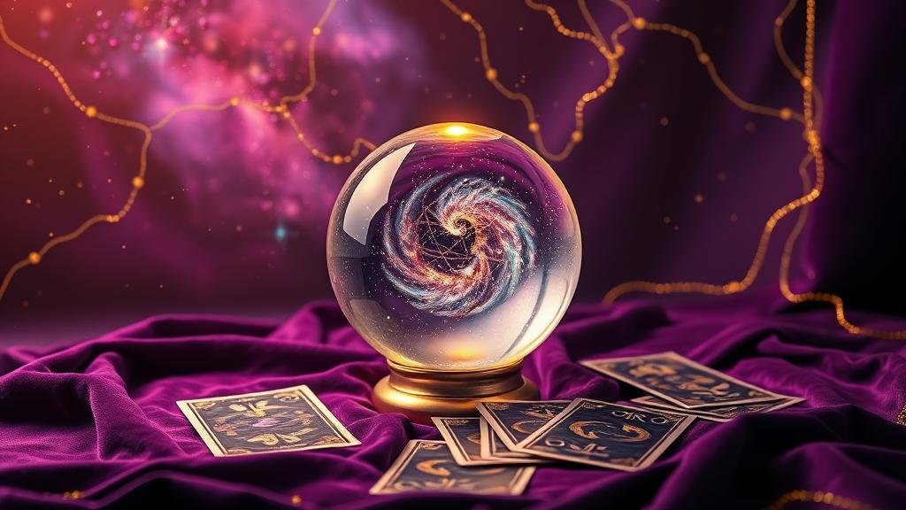 ไพ่ทาโรต์เรืองแสงพร้อมตัวเลขลอตเตอรี่