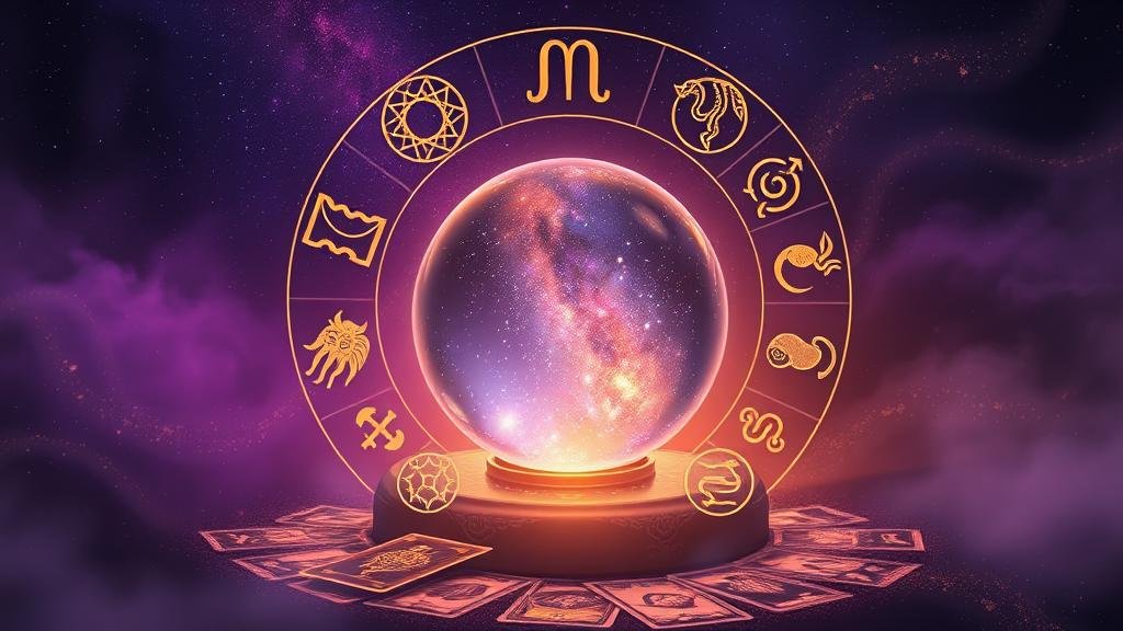 ลูกแก้วทำนายโชค สะท้อนภาพจักรราศีและดวงดาว