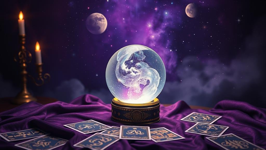 มือถือไพ่ยิปซีที่มีเลขเด็ดซ่อนอยู่ เป็นสัญลักษณ์ของการนำศาสตร์โหราศาสตร์มาสู่การเสี่ยงโชค