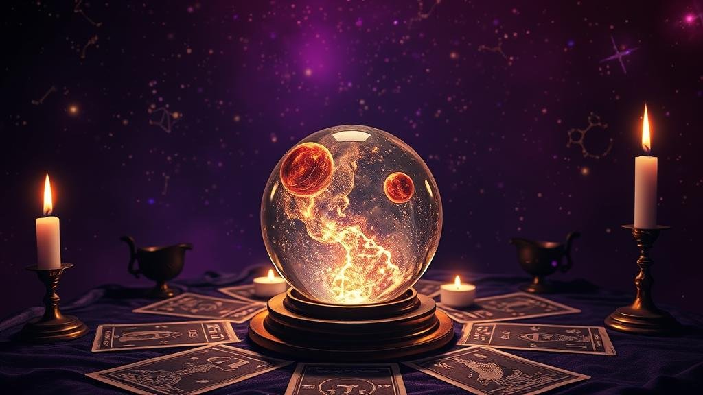 ภาพทิวทัศน์กรุงฮานอยยามค่ำคืน พร้อมสัญลักษณ์โหราศาสตร์และเลขนำโชค