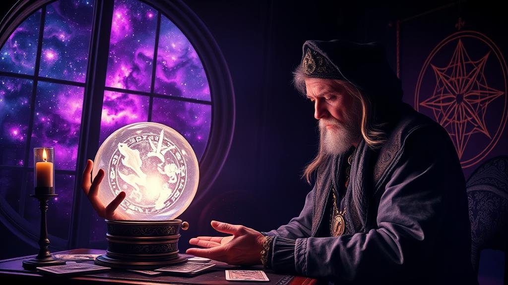 แผนผังโหราศาสตร์โบราณพร้อมตัวเลขและสัญลักษณ์ตลาดหุ้น