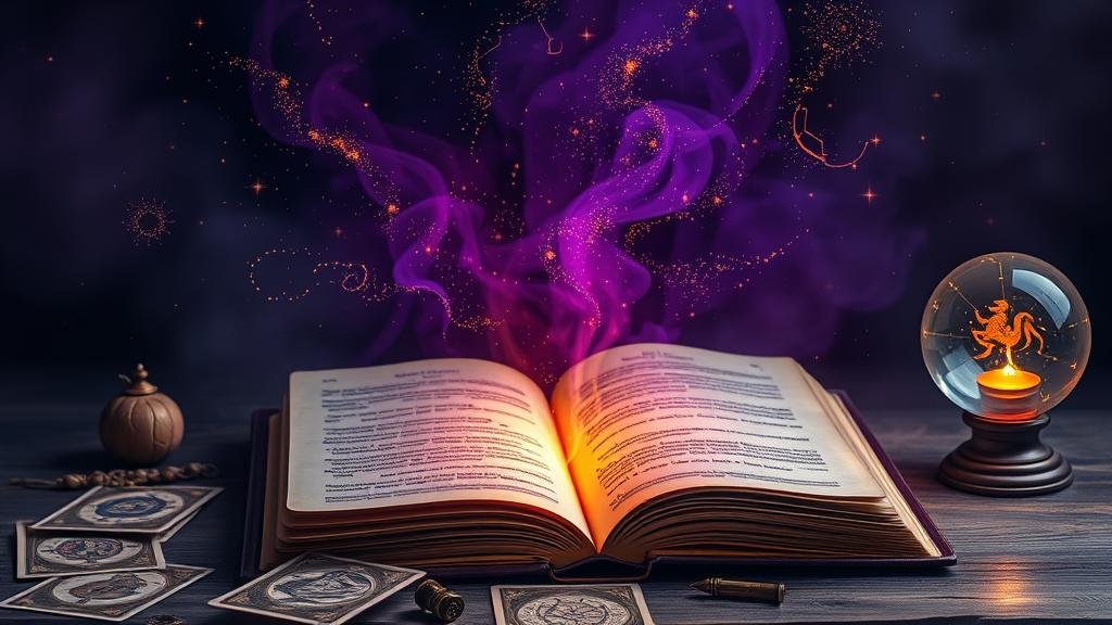 ลูกแก้วทำนายสะท้อนภาพกาแล็กซีและสัญลักษณ์จักรราศี