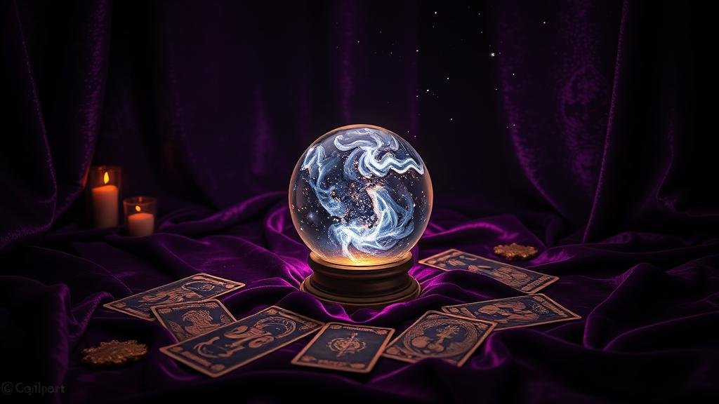 กราฟหุ้นไทยพร้อมสัญลักษณ์โหราศาสตร์และตัวเลขนำโชค