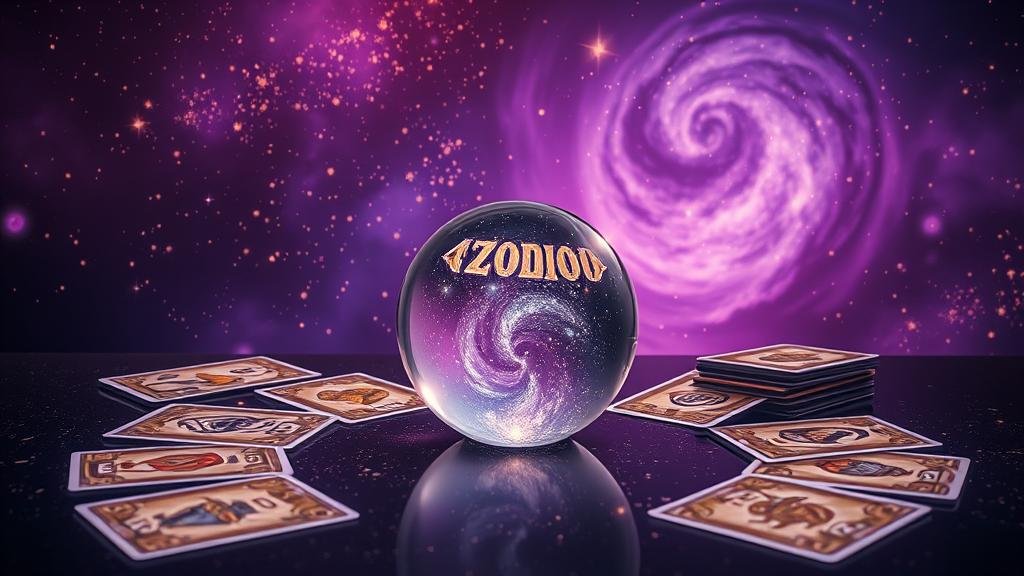 แผนผังโหราศาสตร์โบราณพร้อมสัญลักษณ์ดวงดาวและตัวเลข