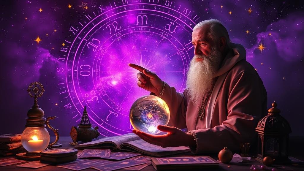 ภาพแผนผังโหราศาสตร์เชื่อมโยงกับผลหวยหุ้น