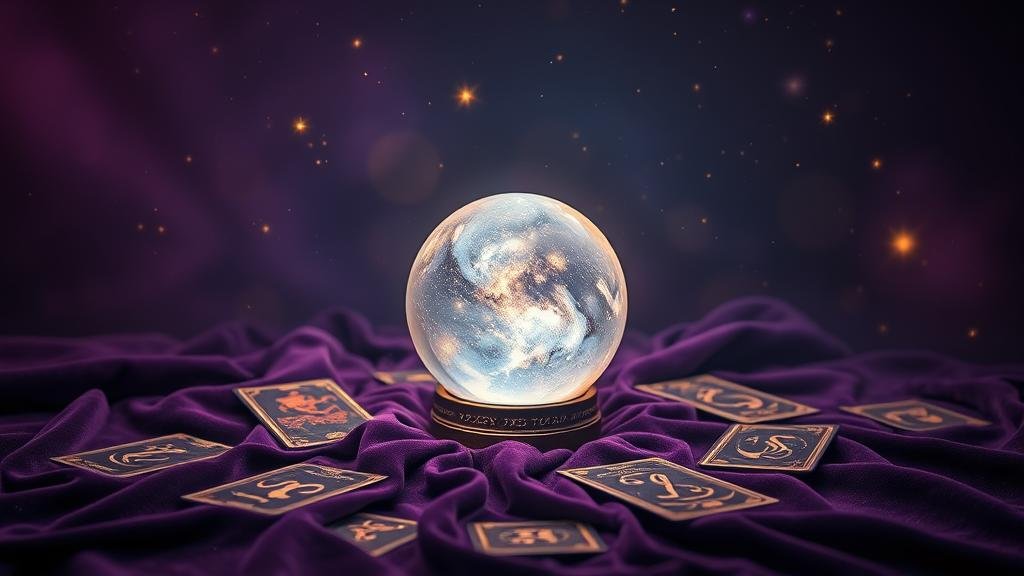 แผนที่จักรวาลพร้อมตัวเลขและสัญลักษณ์ แสดงถึงการคำนวณเลขเด็ด