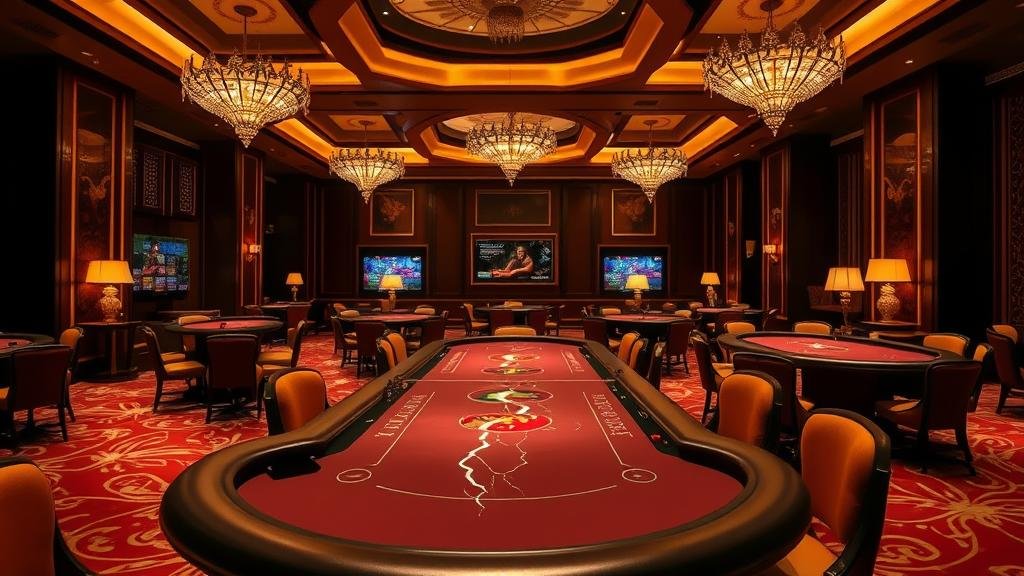 หน้าจอโทรศัพท์มือถือแสดงเกมบาคาร่าสายฟ้าพร้อมตัวคูณ