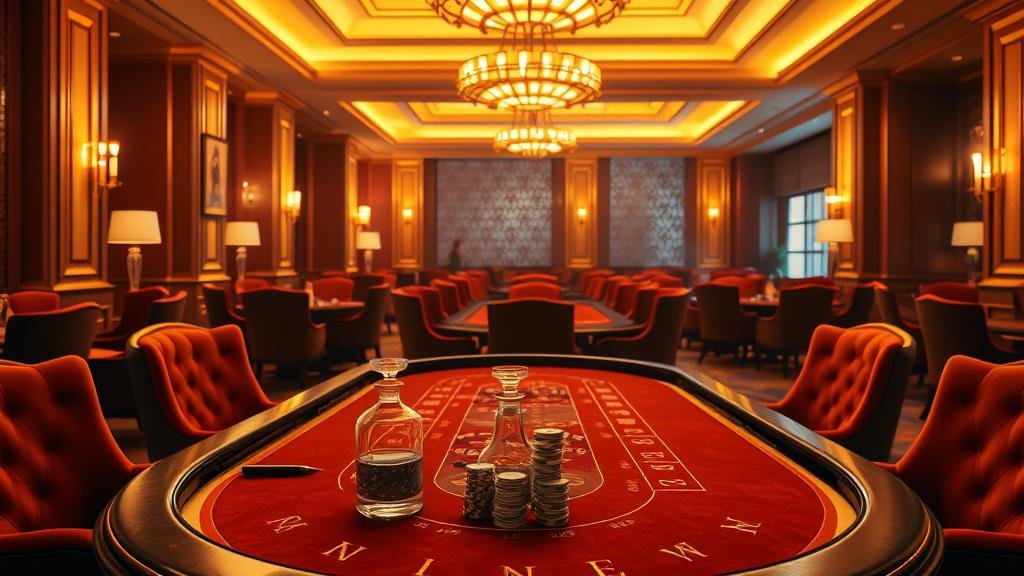 หน้าจอแท็บเล็ตแสดงผลสถิติการเล่นบาคาร่า