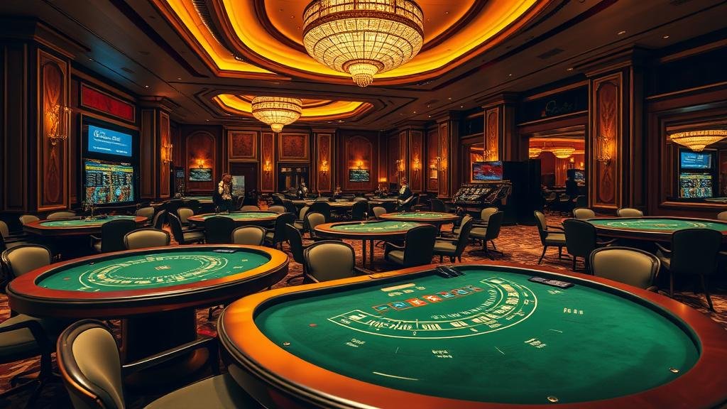 ภาพการแจกไพ่บาคาร่าโดยดีลเลอร์มืออาชีพ