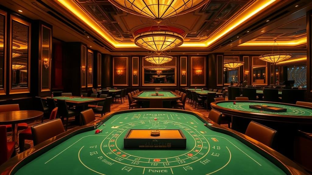 เปรียบเทียบบรรยากาศห้องบาคาร่า Vivo, EBet, และ TVBet