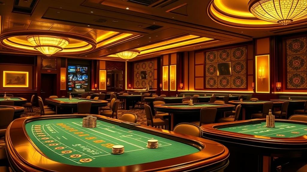 ดีลเลอร์สาวสวยในห้องบาคาร่า SA Gaming