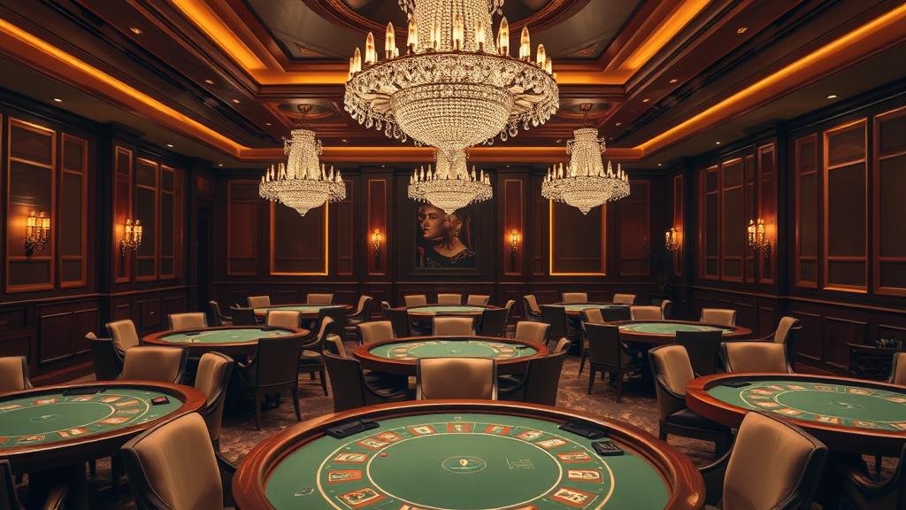 ผู้เล่นกำลังวิเคราะห์เค้าไพ่บาคาร่า AE บนหน้าจอ