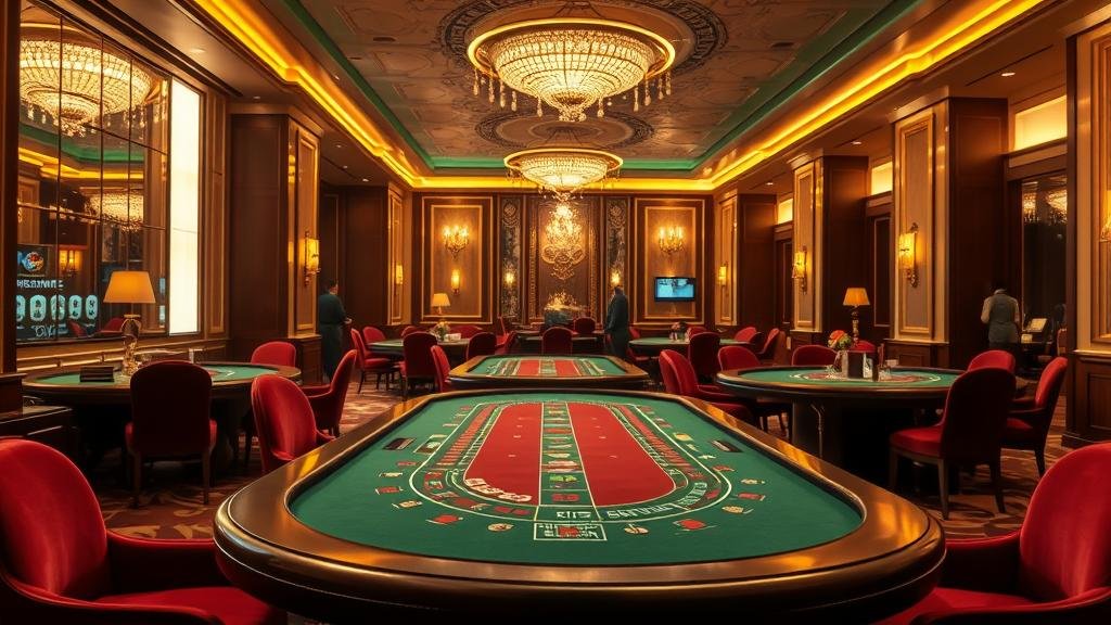 ดีลเลอร์บาคาร่ามืออาชีพในคาสิโนหรู