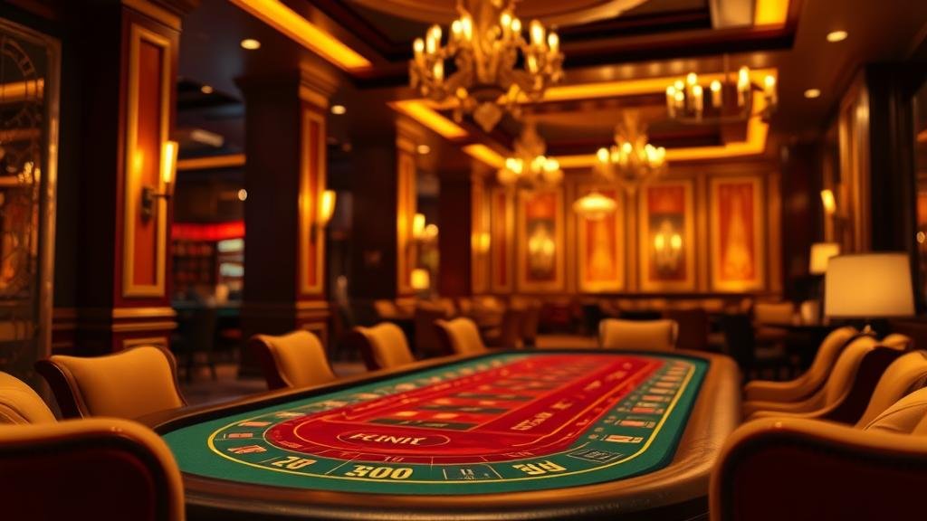 มือของผู้เล่นกำลังวางเดิมพันบนโต๊ะบาคาร่า