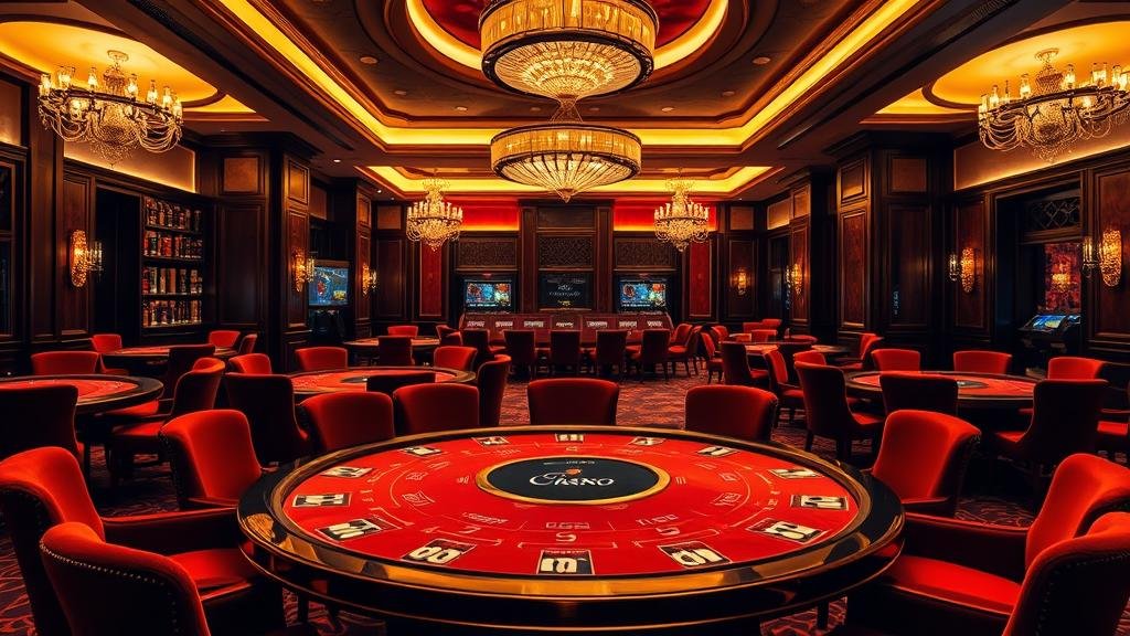 ดีลเลอร์สาวสวยในคาสิโนสดบาคาร่า