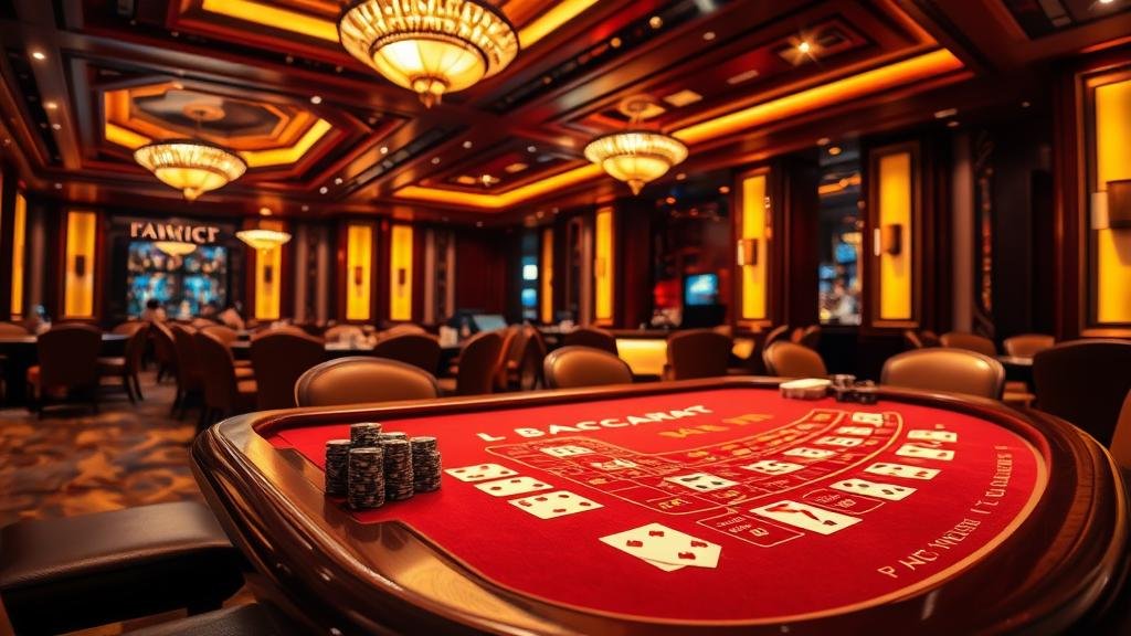 ภาพอินโฟกราฟิกแสดงกลยุทธ์การเดินเงินและบริหารงบในบาคาร่า