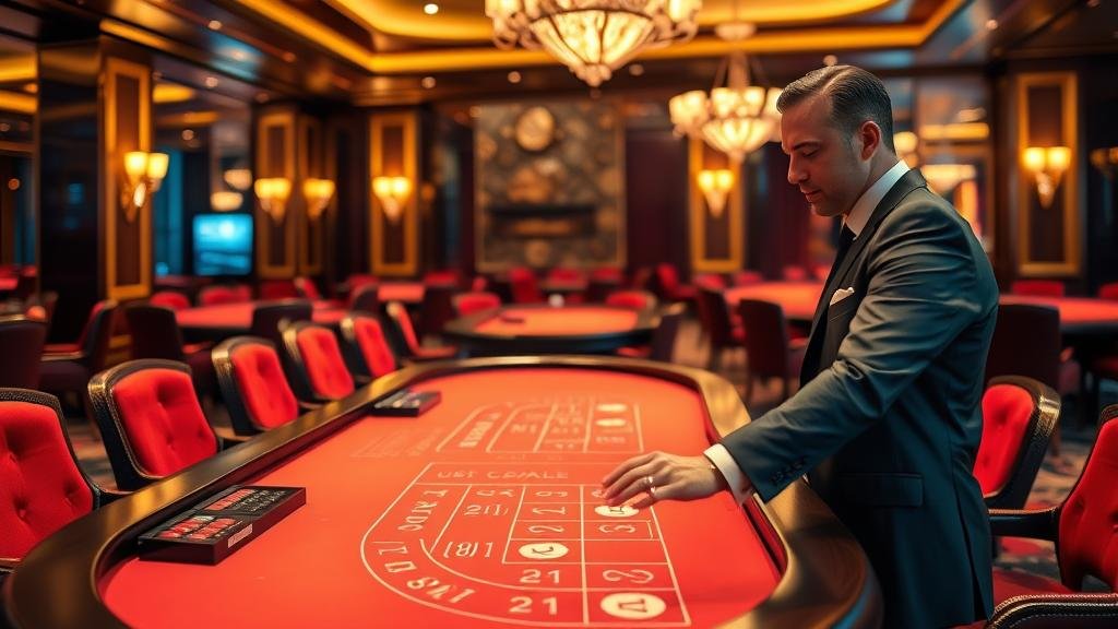 โลโก้และหน้าจอเกมบาคาร่าสดจากค่ายดัง