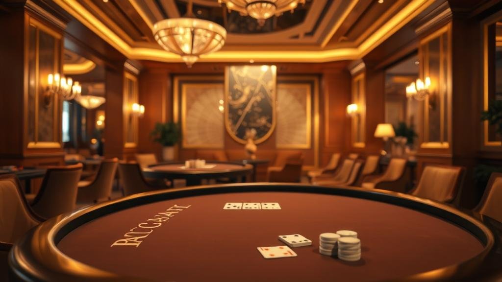 กราฟสถิติอัตราจ่ายบาคาร่าบนหน้าจอ