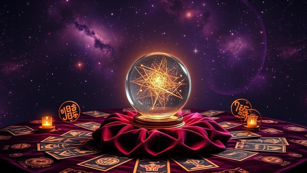 ม้วนคัมภีร์โบราณคลี่ออก เผยเลขหวย ท่ามกลางเหรียญทองและสัญลักษณ์ปีปุน