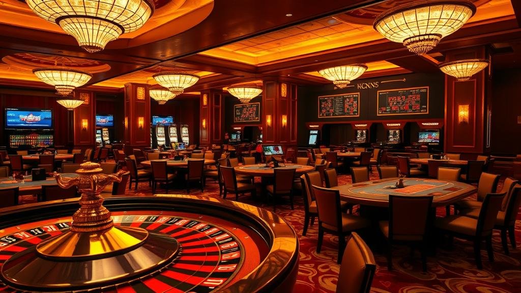 มือของผู้เล่นกำลังวางเดิมพันบนหน้าจอเกมสล็อต