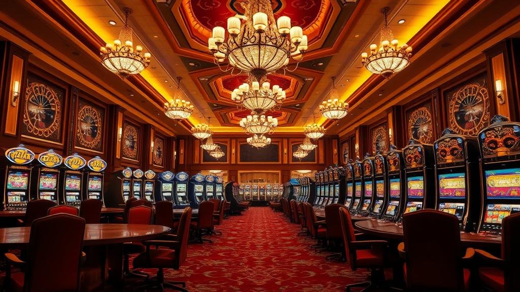 หน้าจอแสดงกลไกเกมสล็อตขั้นสูง