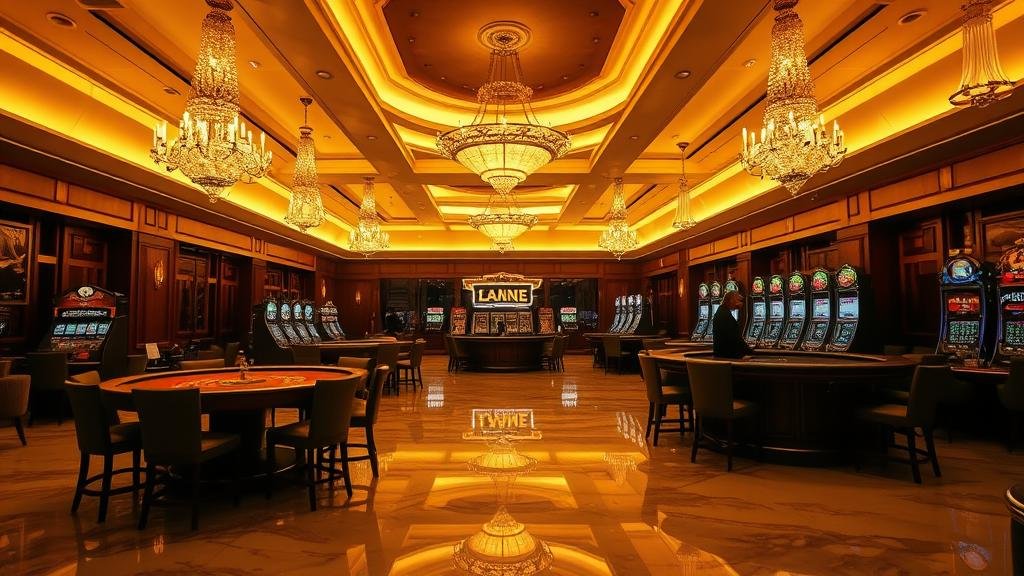 หน้าจอเกมสล็อต Merkur แสดงการปรับเบทและปุ่มหมุนเทอร์โบ