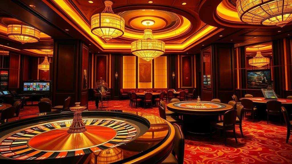 หน้าจอเกมสล็อตแสดงโปรเกรสซีฟแจ็คพอตที่กำลังเพิ่มขึ้น