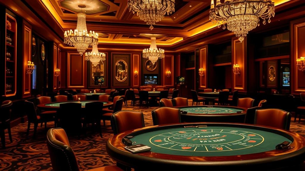 การวางชิปเดิมพันในเกมบาคาร่า