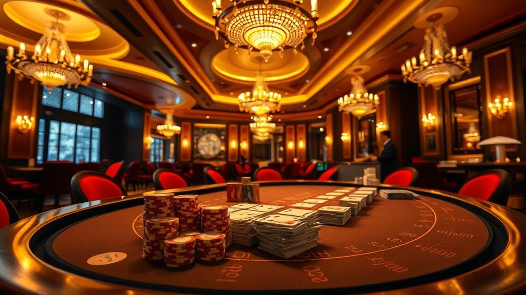 ดีลเลอร์สาวไทยสวยงามในห้องบาคาร่า