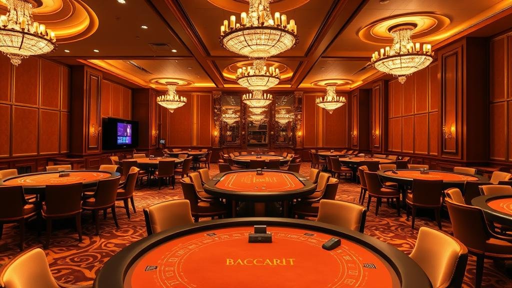 หน้าจอแอปพลิเคชันบาคาร่าแสดงสถิติห้อง