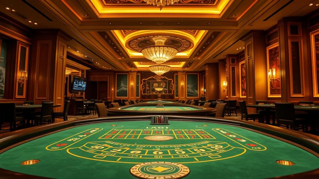 ดีลเลอร์สาวสวยจาก Ezugi กำลังแจกไพ่บาคาร่า