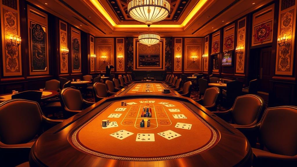 หน้าจอแสดงสถิติและเค้าไพ่บาคาร่าแบบดิจิทัล