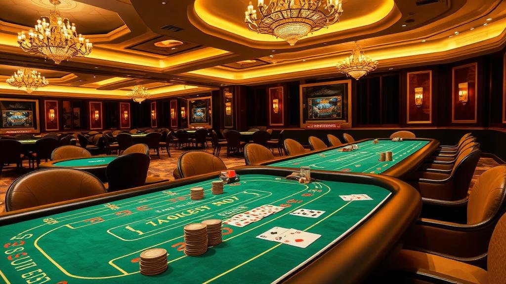 ภาพแสดงตารางอัตราจ่ายและกลยุทธ์การเดินเงินบาคาร่า