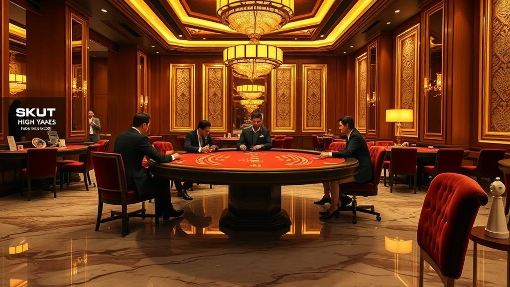 ฉลองชัยชนะในเกมบาคาร่าสด