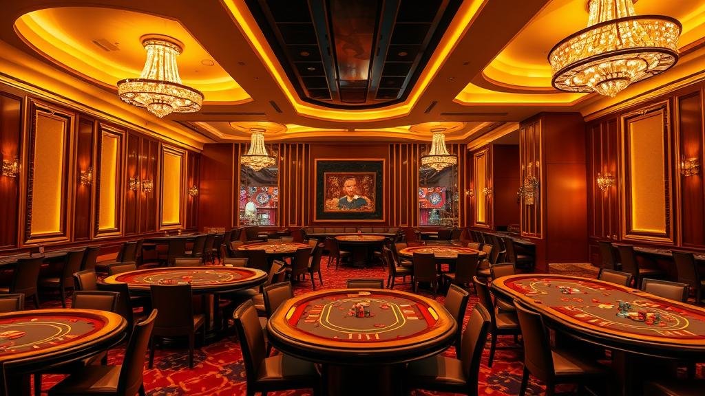 การเล่นบาคาร่าบนโต๊ะสุดหรู