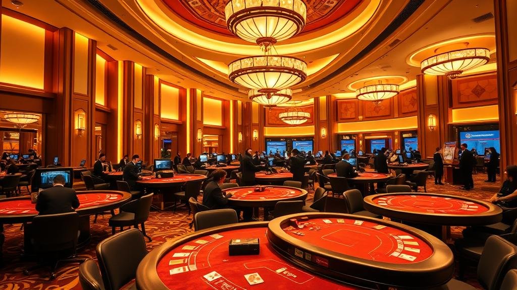 นักพนันมืออาชีพกำลังจดจ่อกับการเล่นบาคาร่าไลฟ์สปีด