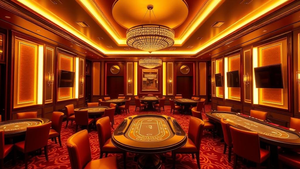 ดีลเลอร์บาคาร่ามืออาชีพกำลังแจกไพ่ในคาสิโนหรู