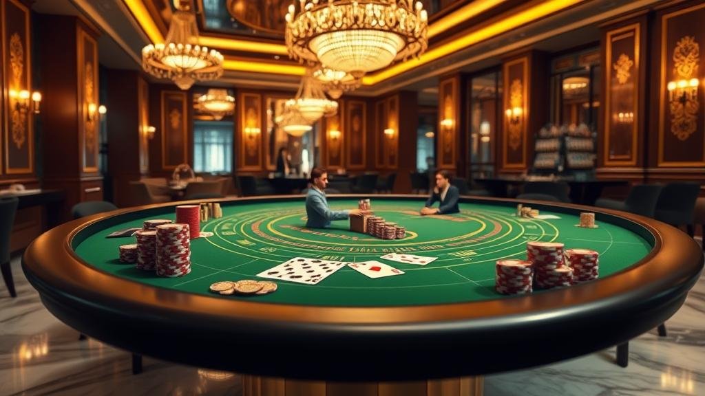 ภาพแสดงการเดินเงินแบบมาร์ติงเกลในเกมบาคาร่า พร้อมชิปที่เพิ่มขึ้นหลังการแพ้