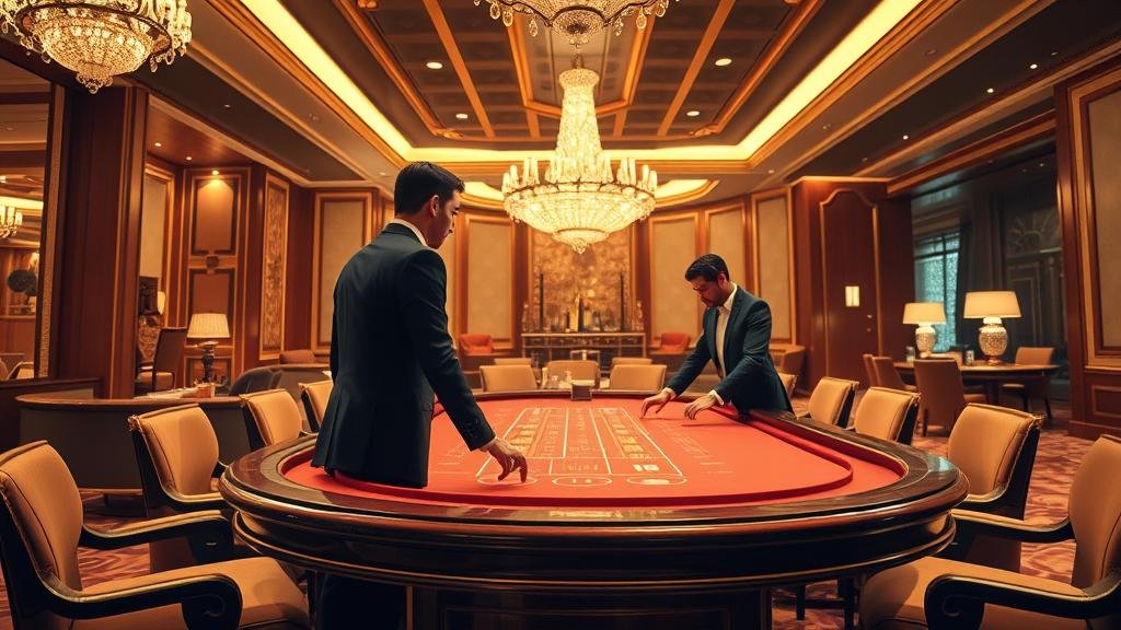 ผู้เล่นบาคาร่ามืออาชีพกำลังวางเดิมพันอย่างมั่นใจ