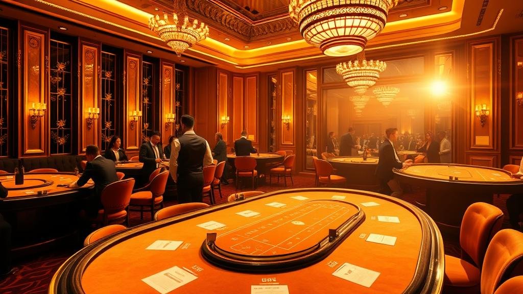 หน้าจอแสดงผลเค้าไพ่ปิงปองสั้นในเกมบาคาร่า