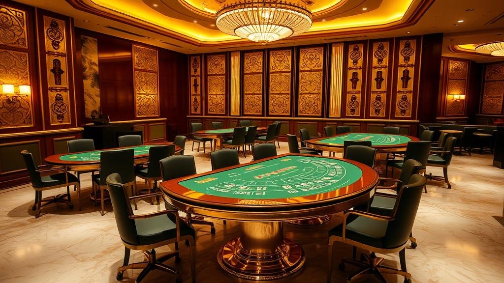 หน้าจออินเทอร์เฟซบาคาร่า BG แสดงอัตราจ่ายไร้ค่าคอม