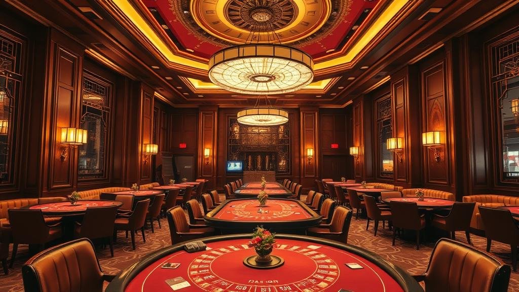 หน้าจอแสดงล็อบบี้บาคาร่าจากค่ายต่างๆ