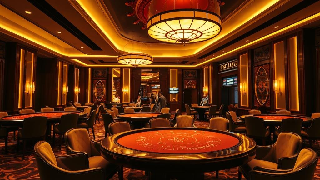 ดีลเลอร์มืออาชีพกำลังแจกไพ่บาคาร่าสด