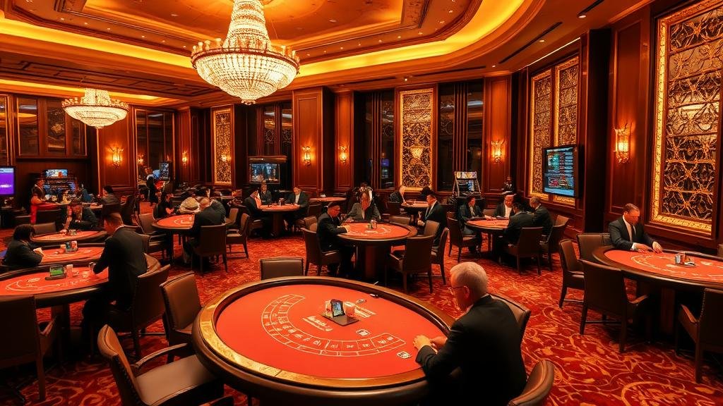 หน้าจอเกมบาคาร่าสายฟ้า Evolution พร้อมตัวคูณรางวัล