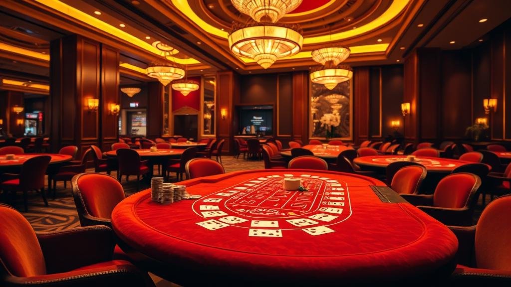 โต๊ะบาคาร่าสุดหรูพร้อมดีลเลอร์มืออาชีพ