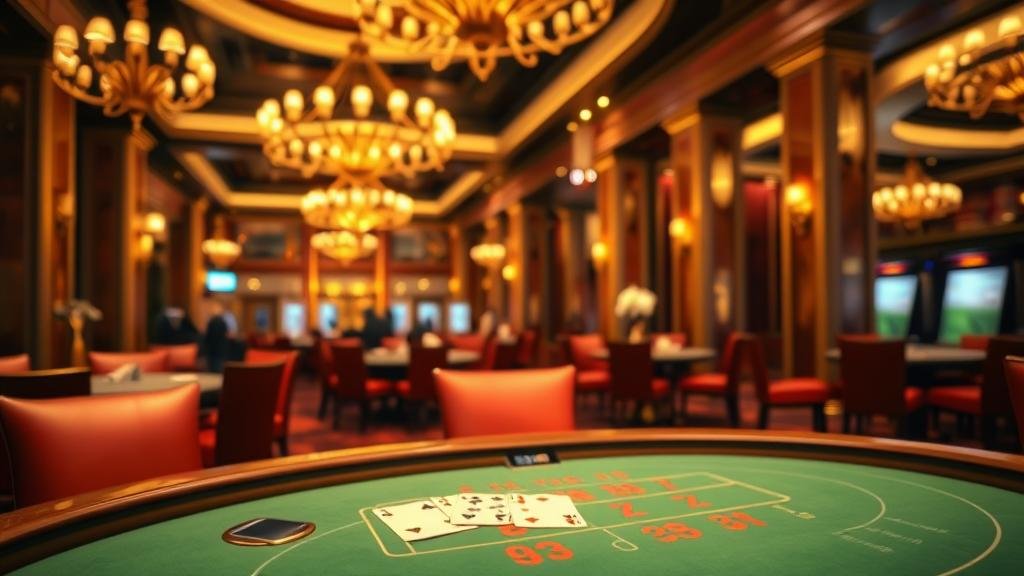 ดีลเลอร์บาคาร่ามืออาชีพกำลังแจกไพ่