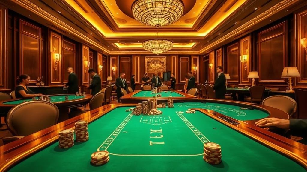 นักพนันฉลองชัยชนะที่โต๊ะบาคาร่า